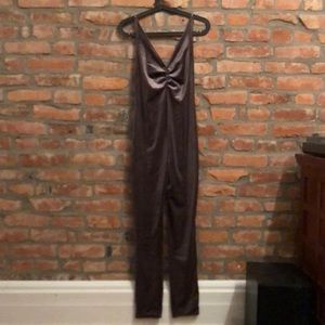 Free People Velvet Jumpsuit